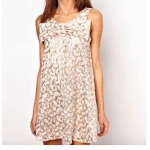 Lashes of London sequin bow dress